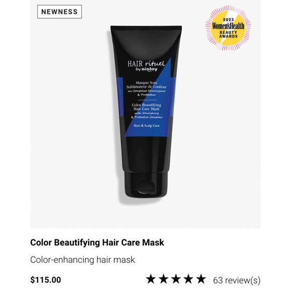 NEW - Sisley Color Beautifying Hair Care Mask - Picture 3 of 3